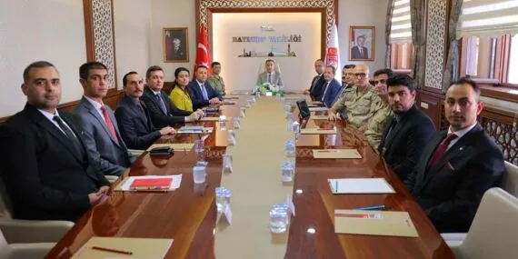 Bayburt’ta Genişletilmiş İl Güvenlik ve Asayiş Koordinasyon Toplantısı Gerçekleştirildi
