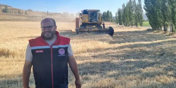 Bayburt’ta Hasat Denetimleri Hız Kesmeden Devam Ediyor, Dane Kaybı ve Yangın Riski En Aza İndiriliyor