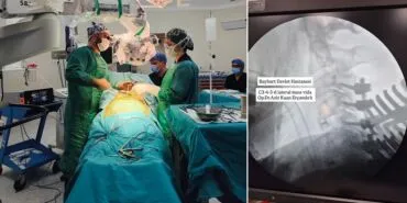 Bayburt'ta İlk Kez Servikal Dar Kanal Ameliyatı Yapıldı