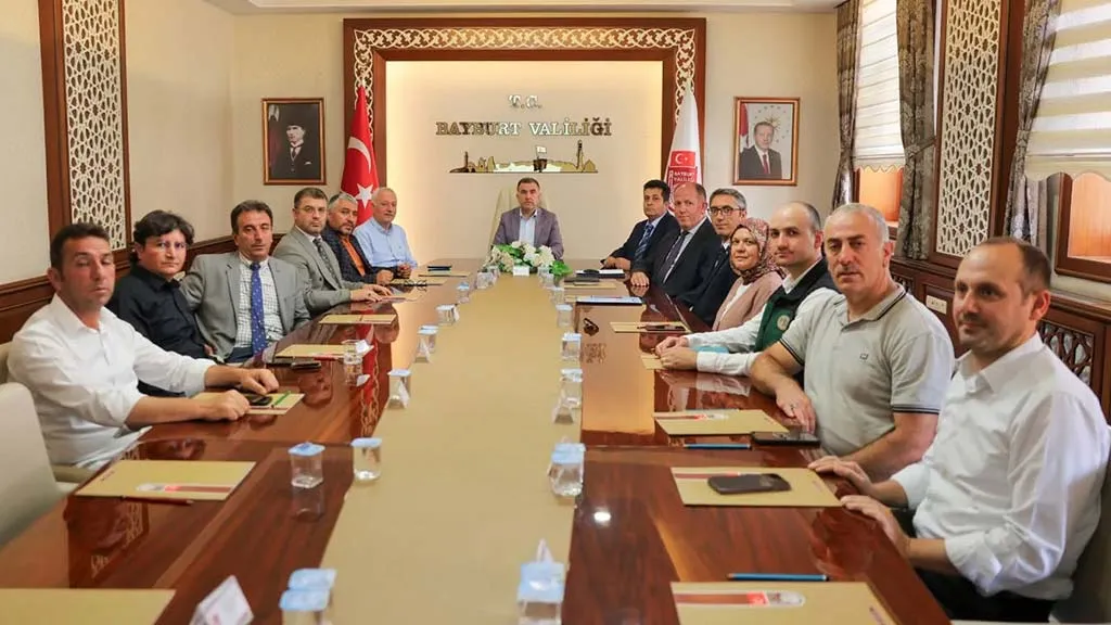 Bayburt'ta İstihdam ve Mesleki Eğitim Kurulu Toplantısı Yapıldı