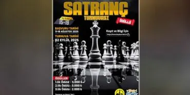 Bayburt'ta Ödüllü Satranç Turnuvası Düzenleniyor