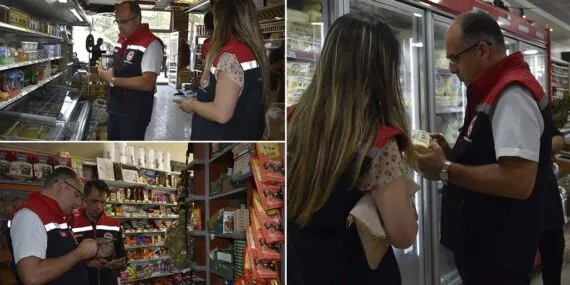 Bayburt’ta Raflardaki Ürünler Mercek Altında: Halk Sağlığı İçin Kritik Adım