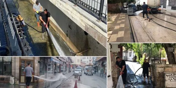 Bayburt’ta Temizlik Seferberliği: Belediye Ekipleri Gece Gündüz Mesai Yapıyor