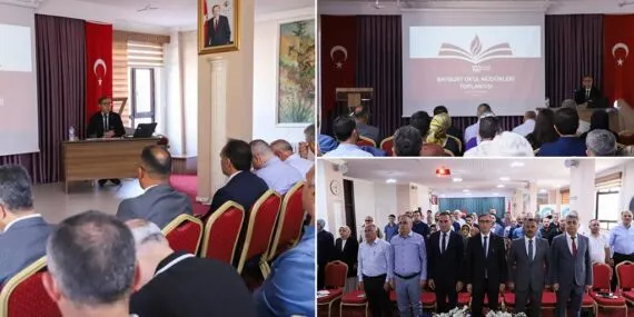 Bayburt’ta Yeni Eğitim Yılı Hazırlıkları, Okul Müdürleri Toplantıda!