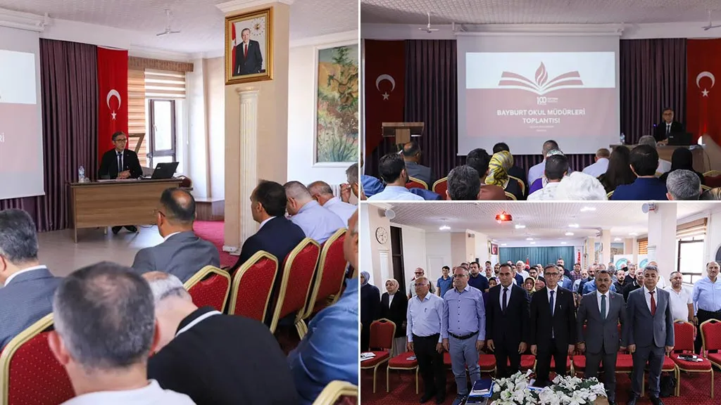 Bayburt'ta Yeni Eğitim Yılı Hazırlıkları, Okul Müdürleri Toplantıda!