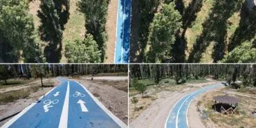 Bayburt’ta Yeni Şehir Parkı Bisiklet Yolları Hizmete Girdi