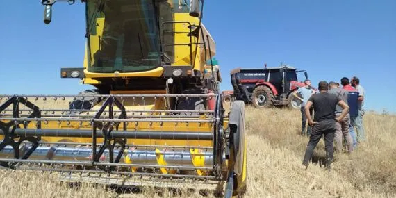 Biçerdöver Denetimleri Sürüyor, Bayburt’ta Dane Kaybını Önlemek İçin Sıkı Kontrol