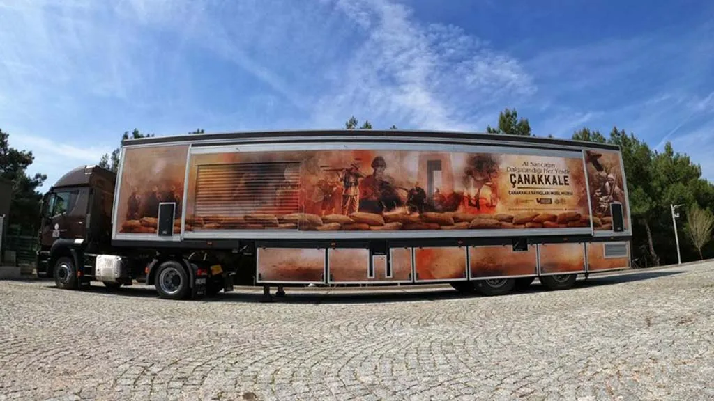 Çanakkale Mobil Müzesi Bayburt'ta Ziyaretçilerini Ağırlayacak