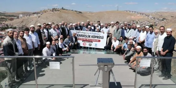 Güneydoğu’dan Karadeniz’e 18. Kardeşlik Köprüsü Bayburt’ta Kuruldu