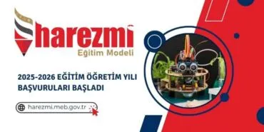 Harezmi Eğitim Modeli Başvuruları Başladı!