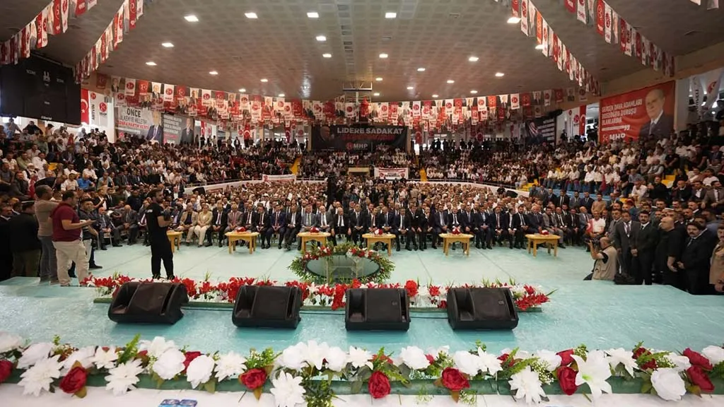 MHP Bayburt Teşkilatı, Erzurum'da Gerçekleşen Terörsüz Türkiye Buluşmasına Katıldı