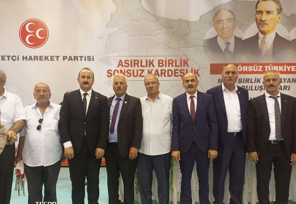 MHP Bayburt Teşkilatı, Erzurum'da Gerçekleşen Terörsüz Türkiye Buluşmasına Katıldı