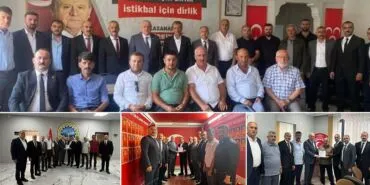 MHP Heyeti Terörsüz Türkiye Programı Kapsamında Bayburt'ta Temaslarda Bulundu