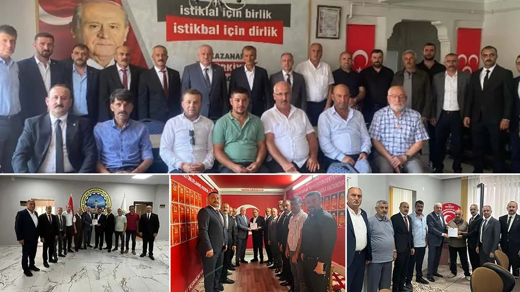 MHP Heyeti Terörsüz Türkiye Programı Kapsamında Bayburt'ta Temaslarda Bulundu