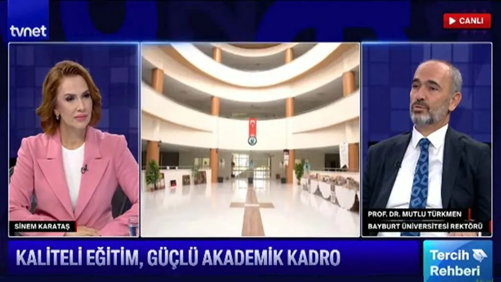 Şampiyonların Üniversitesi TVNET'te Tanıtıldı: Rektör Mutlu Türkmen Geleceği Anlattı
