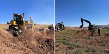 Tarım ve Hayvancılık Alanı Projesi'nde Altyapı Çalışmaları Hızla Devam Ediyor