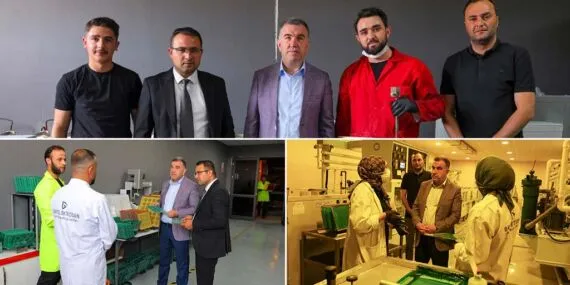 Vali Eldivan, Bayburt OSB’deki BAYELEKTROSAN’ı Ziyaret Etti