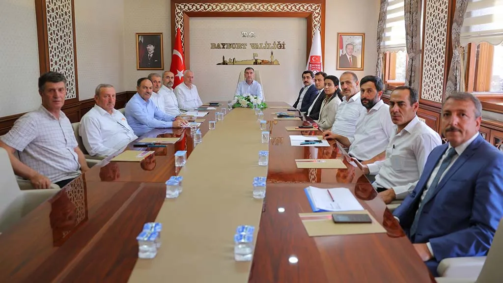 Yükseköğretim Güvenliği ve Öğrenci Yurtları Toplantısı Bayburt'ta Gerçekleşti