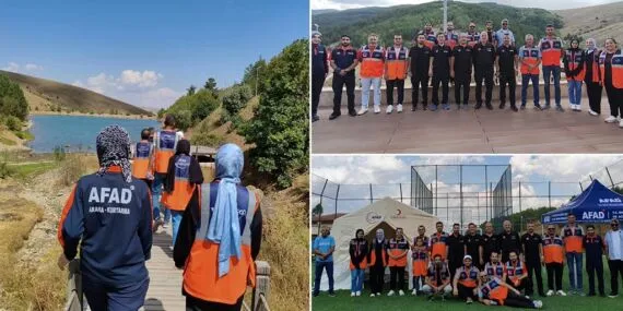 AFAD Bayburt Gönüllüleri Yakupabdal Tabiat Parkı’nda Buluştu