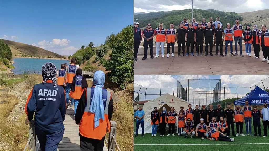 AFAD Bayburt Gönüllüleri Yakupabdal Tabiat Parkı’nda Buluştu