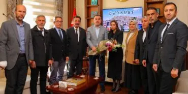 Ahilik Haftası Kutlamaları Kapsamında Bayburt Valisi Eldivan'a Ziyaret