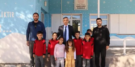 Aşağı Kırzı Köyü İlkokulu’nda Eğitim Faaliyetleri Yerinde İncelendi