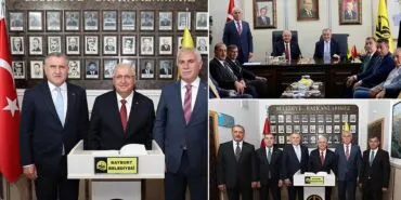 Bakan Güler ve Bakan Bak’tan Başkan Mete Memiş’e Ziyaret