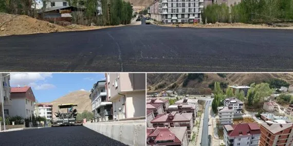 Bayburt Belediyesi Modern ve Güvenli Yollar İçin Çalışmalarını Sürdürüyor