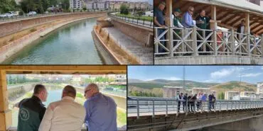 Bayburt Çoruh Nehri’nde DSİ ve Belediye'den İnceleme