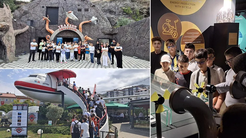Bayburt Deneyap Teknoloji Atölyesi Öğrencilerinden Trabzon’a Motivasyon Gezisi