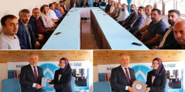 Bayburt İl Müftülüğü’nde Veda Programı: Fatma Tuba Altın Karaman’a Atandı