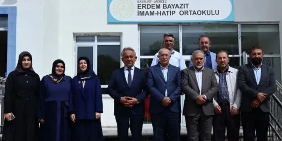 Bayburt İl Müftüsü Bayram Danacı’dan Hafızlık Proje Okuluna Ziyaret