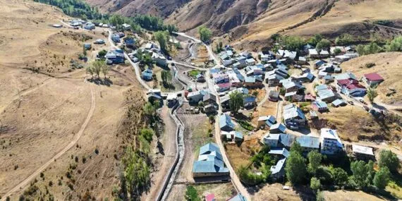 Bayburt Pamuktaş Köyü’nde Taşkın Kontrol İnşaatı Tamamlanma Aşamasına Geldi