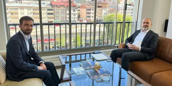 Bayburt Üniversitesi Rektörü Mutlu Türkmen’den MÜSİAD Bayburt’a Ziyaret