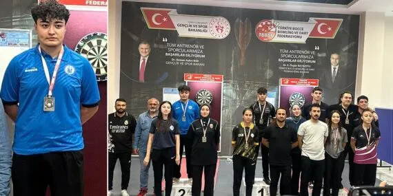 Bayburt Üniversitesi’nden Milli Gurur, Mustafa Kılıçkaya Dart Milli Takımı’nda