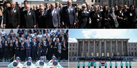 Bayburtlu Agah Oktay Güner için Meclis’te Cenaze Töreni Düzenlendi