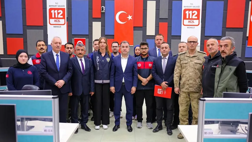 Bayburt’ta 112 Acil Çağrı Merkezi Koordinasyon Toplantısı Gerçekleştirildi