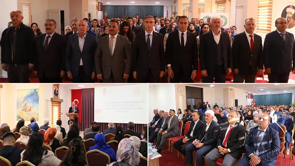 Bayburt’ta 2025-2026 Eğitim Öğretim Yılı Proje Tanıtım Toplantısı Düzenlendi