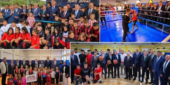 Bayburt’ta 4 Bin Kişilik Yeni Spor Salonu Hizmete Girdi