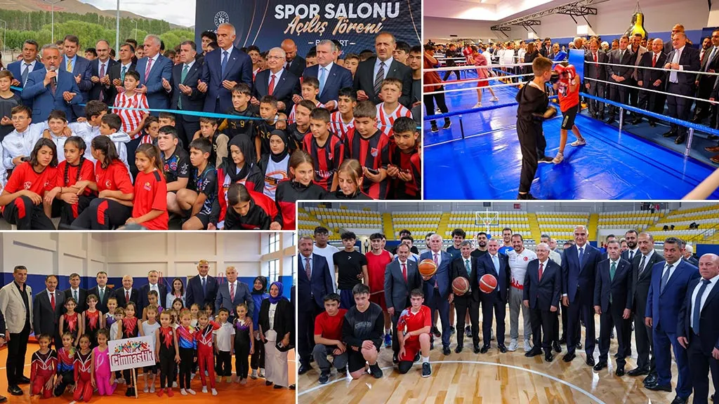 Bayburt’ta 4 Bin Kişilik Yeni Spor Salonu Hizmete Girdi