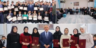 Bayburt'ta 55 Öğrenci Hafızlık Belgesine Kavuştu