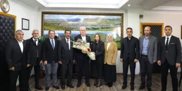Bayburt'ta Ahilik Haftası Kutlamaları, Başkan Mete Memiş'e Ziyaret