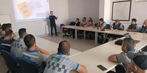 Bayburt’ta AKSA Personeline Afet ve Yangın Farkındalık Eğitimi Verildi