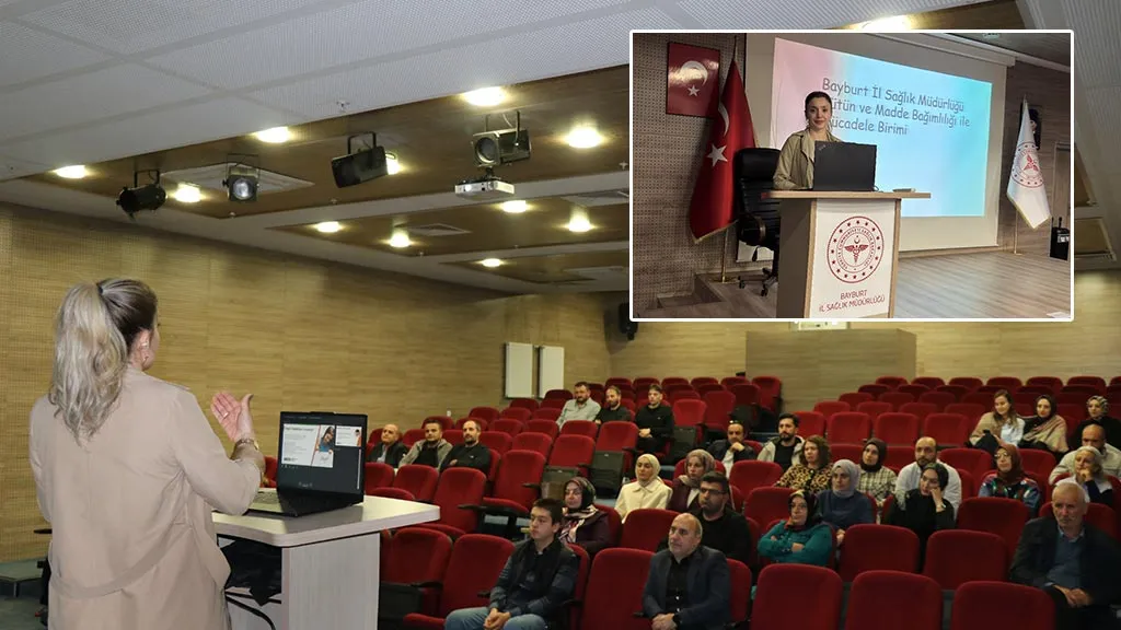 Bayburt’ta Bağımlılıkla Mücadele Kapsamında Farkındalık Eğitimi Verildi