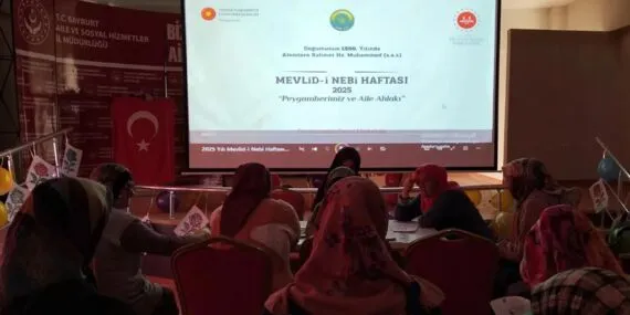 Bayburt’ta Engelsiz Yaşam Merkezinde Mevlid-i Nebi Programı