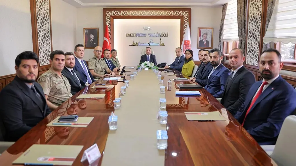 Bayburt’ta Genişletilmiş İl Güvenlik ve Asayiş Koordinasyon Toplantısı Yapıldı