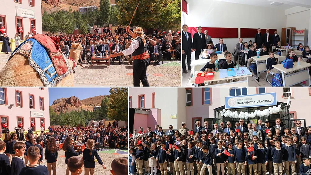Bayburt’ta İlköğretim Haftası Renkli Kutlamalara Sahne Oldu