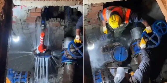 Bayburt’ta İsale Hattı Arızası! Su Kesintisi Sonrası Çalışmalar Tamamlandı