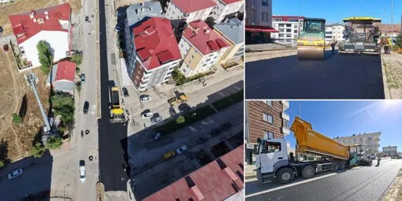 Bayburt’ta Şingah Mahallesi’ne Modern Dokunuş, Asfalt Çalışmaları Hız Kazandı