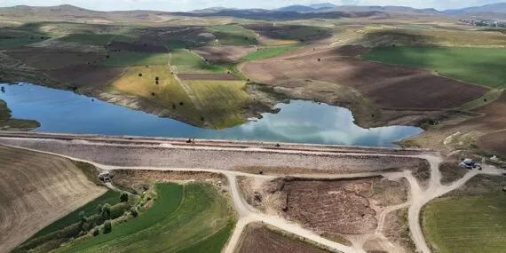 Bayburt’ta Uğrak Göleti Çalışmaları Sürüyor